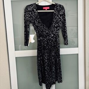 Sexy Animal Print Dress, Size 4